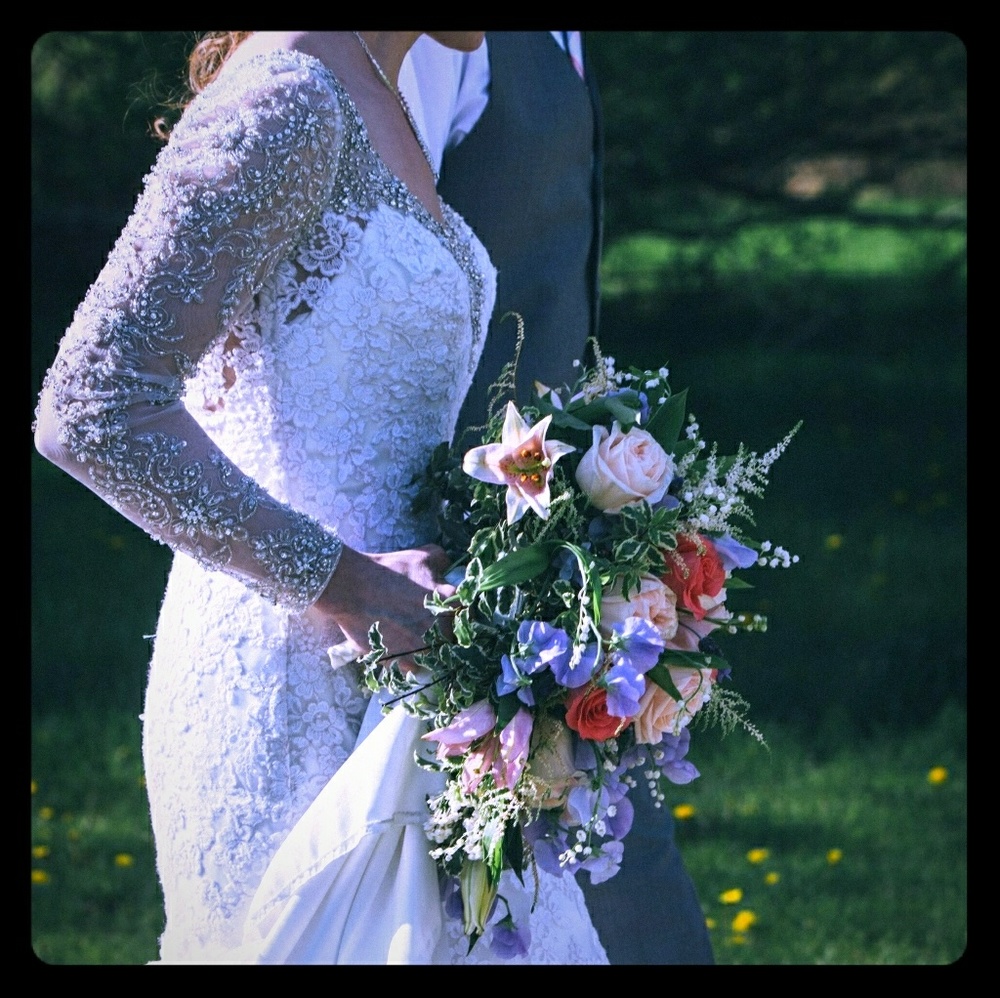 Long Sleeve Lace Wedding Dress
